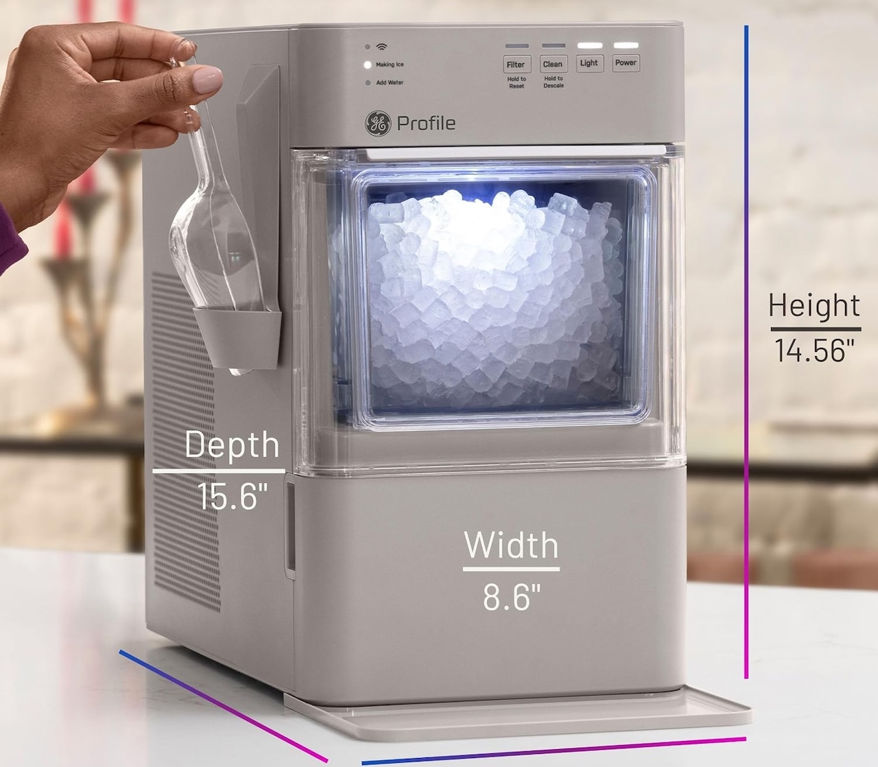 GE Profile Opal Mini Nugget Ice Maker 