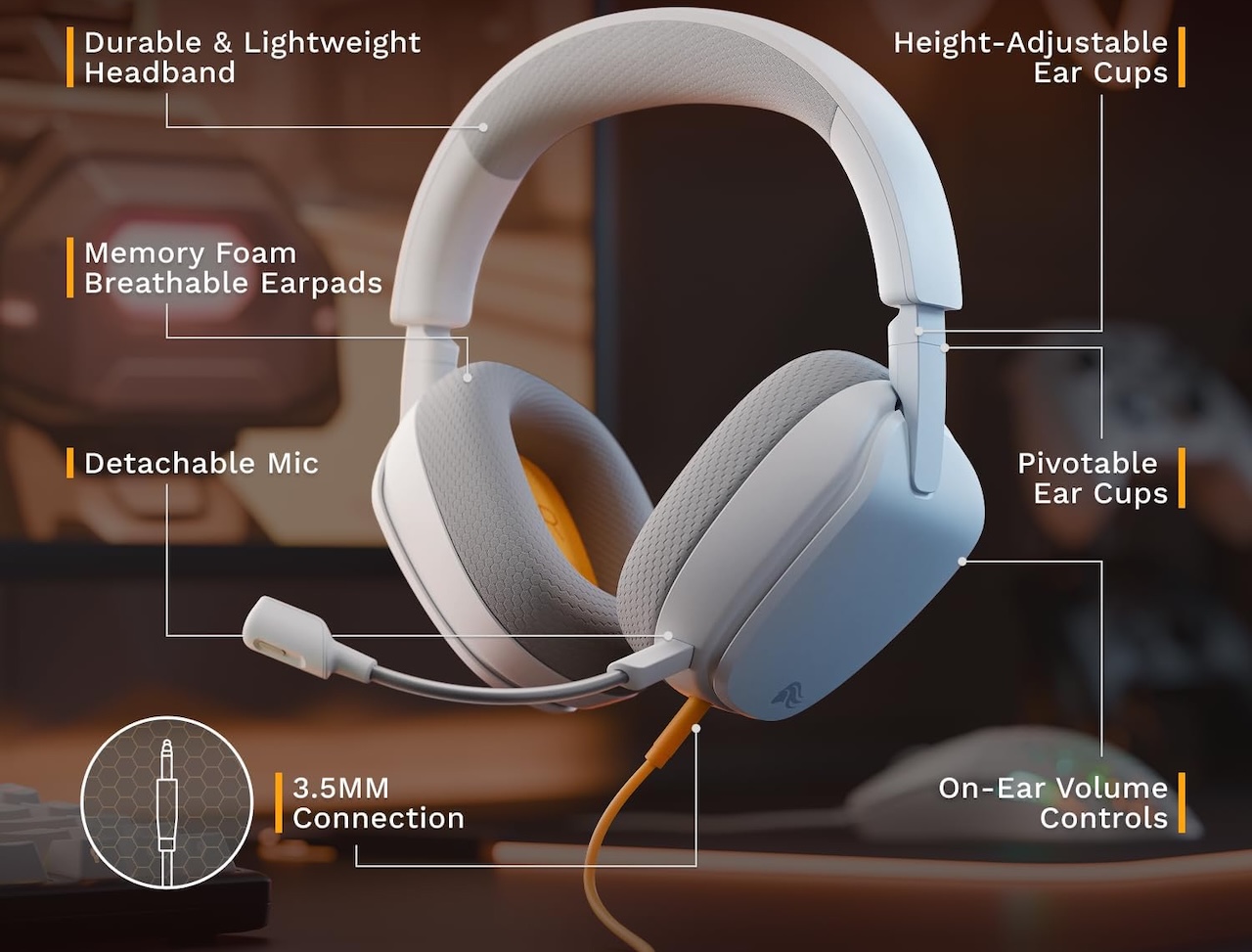 GLORIOUS GHS Eternal Stereo Gaming Headset 8