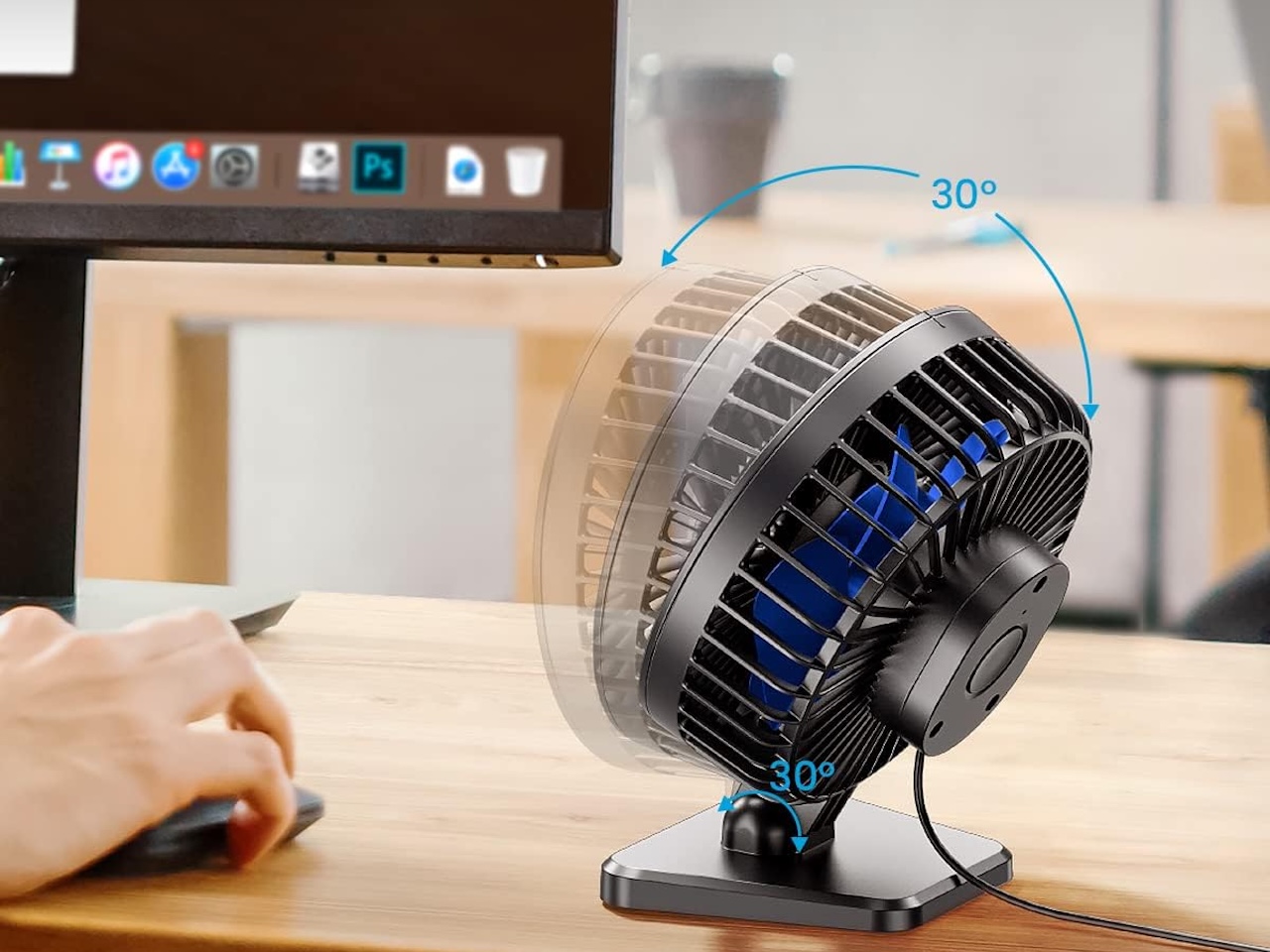 Gaiatop USB Desk Fan