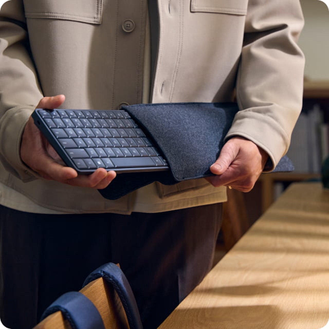 HP EliteBoard G1a Next Gen AI PC keyboard computer
