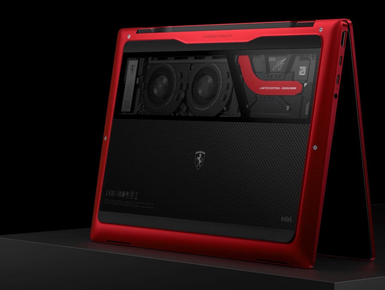 HP Limited Edition Scuderia Ferrari AI PC Features