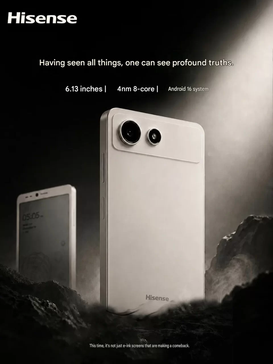 Hisense A10 without the detachable screen