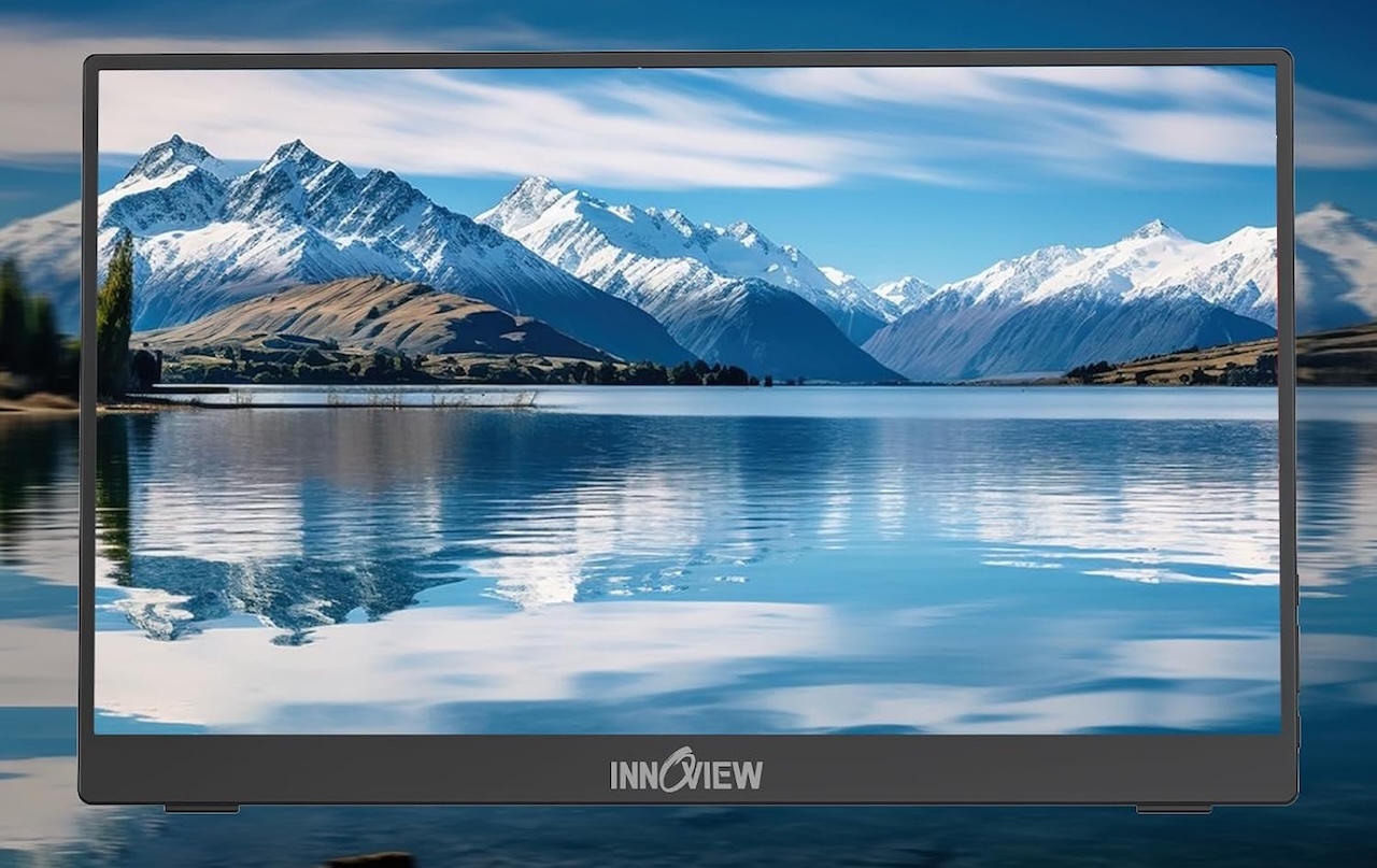 InnoView 15.6 Portable Monitor 60Hz Touchscreen 1080P