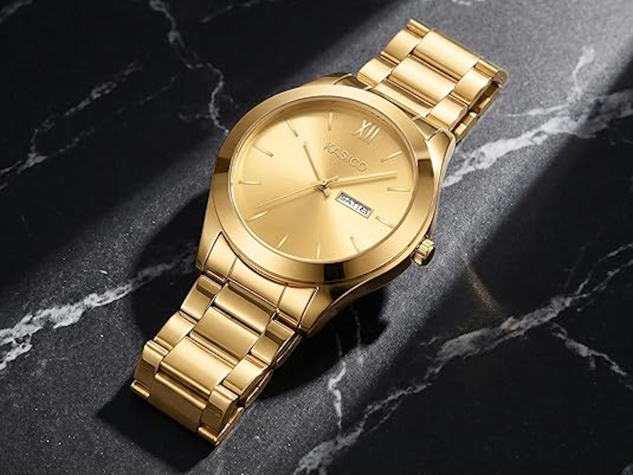 Kasico Men's Watches Analog Dress Watch Minimalist Casual