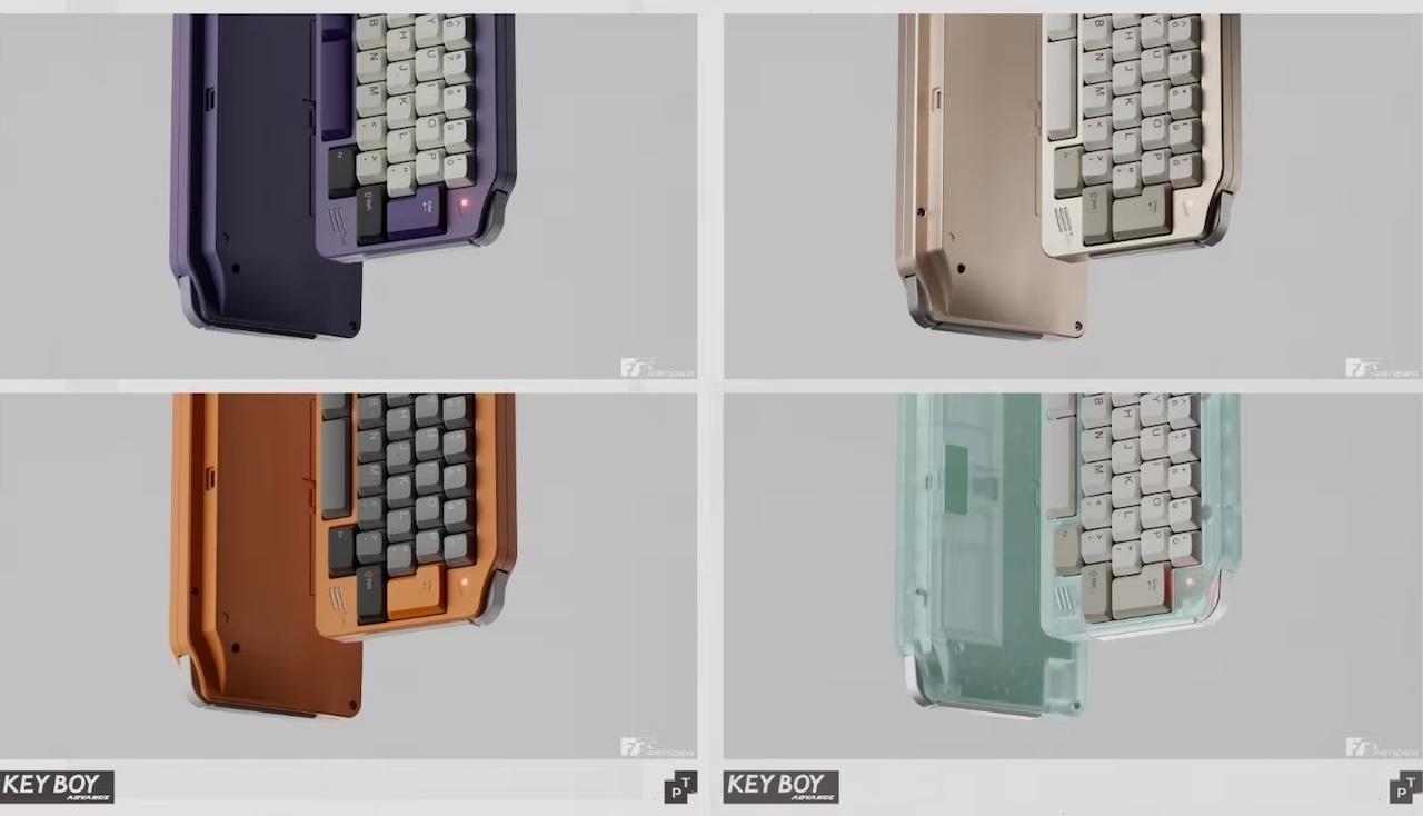Keyboy Advance Colors