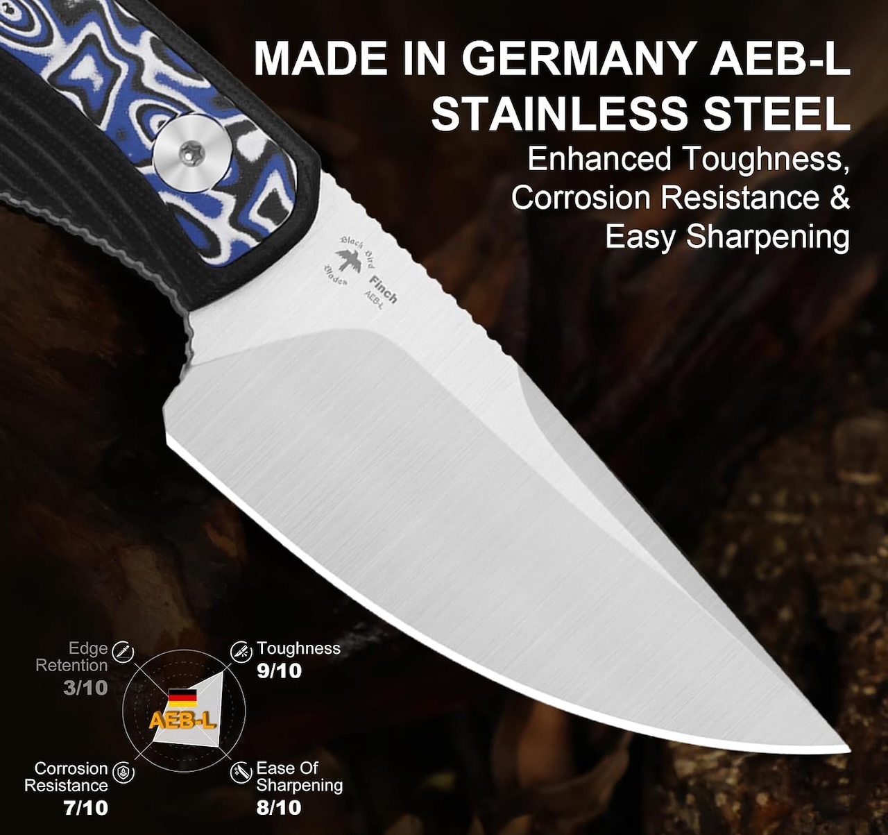 Kizer Finch Fixed Blade Knife Review