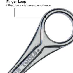 Klein Tools 65200MAG Slim-Profile Magnetic Mini Ratchet Design