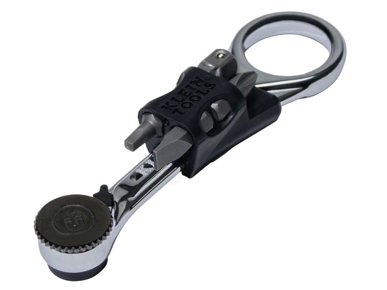 Klein Tools 65200MAG Slim-Profile Magnetic Mini Ratchet