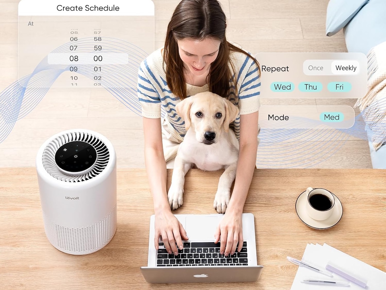 LEVOIT Air Purifier for Home Bedroom Dorm Room