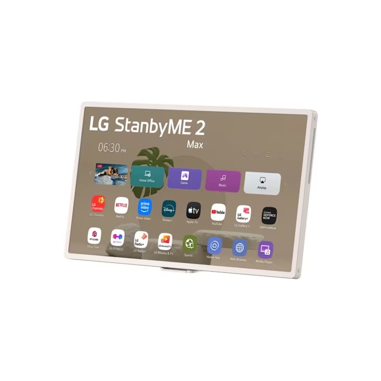 LG StanbyME 2 Max Personal Screen 32-Inch 4K Display Landscape