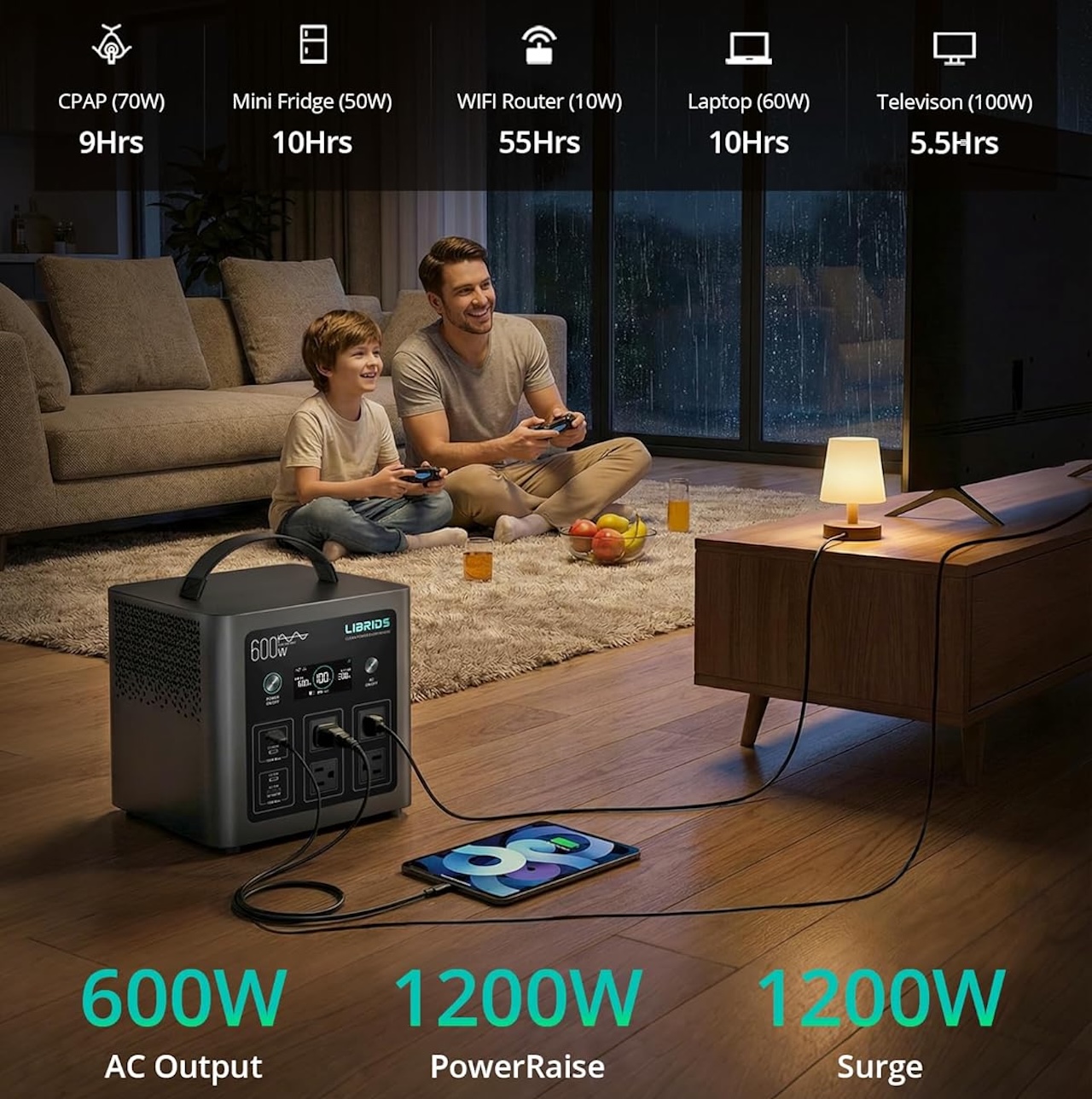 LIBRIDS Portable Power Station C600 Price