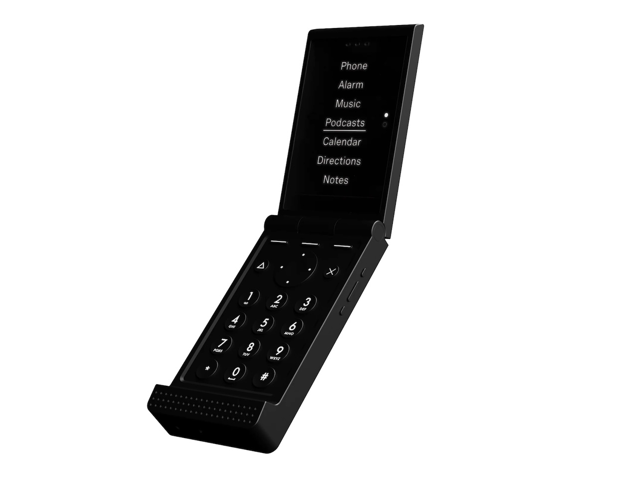 Light Flip Phone Black