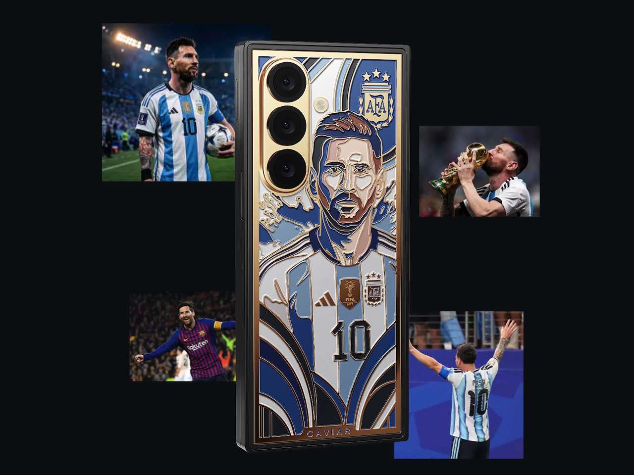 Lionel Messi Samsung Fold 8
