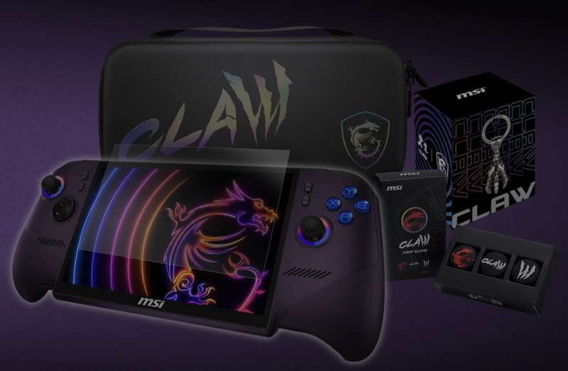 MSI Claw 8 EX AI+ CG3EM Gaming Handheld