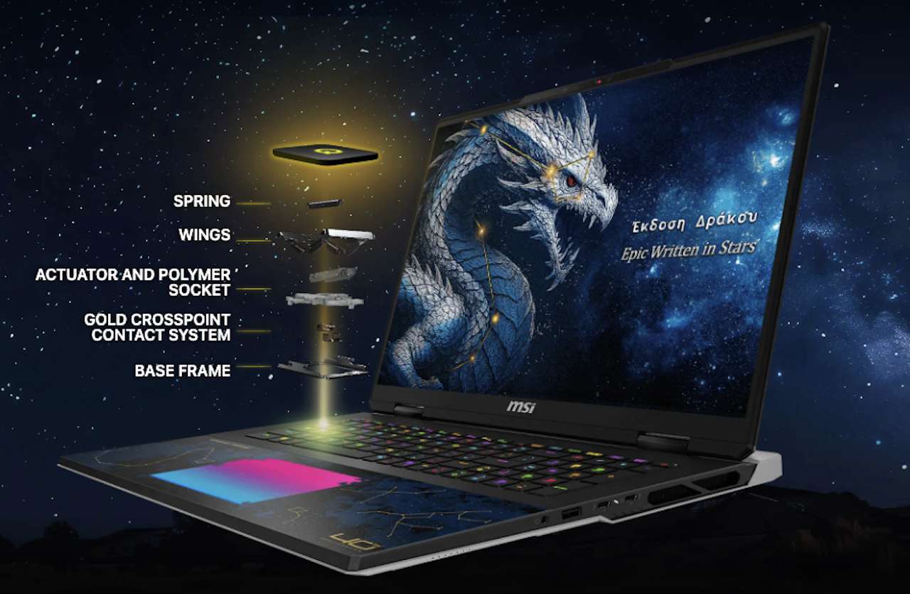 MSI Titan 18 HX Dragon Edition Draco Epic 