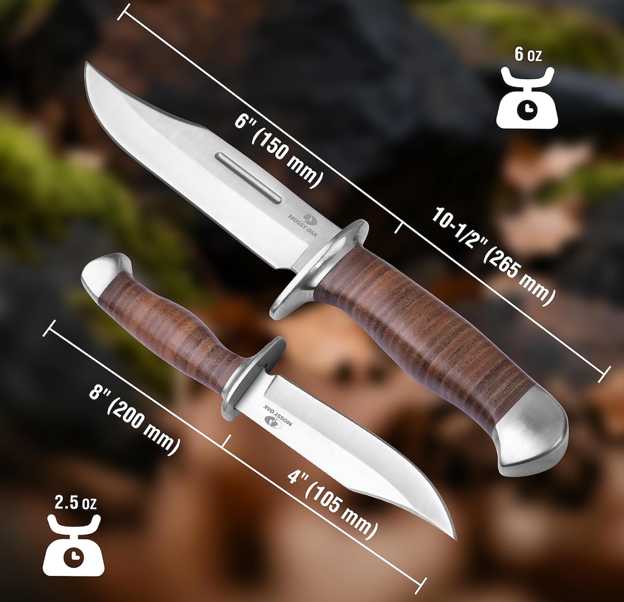 Mossy Oak Bowie Knife A