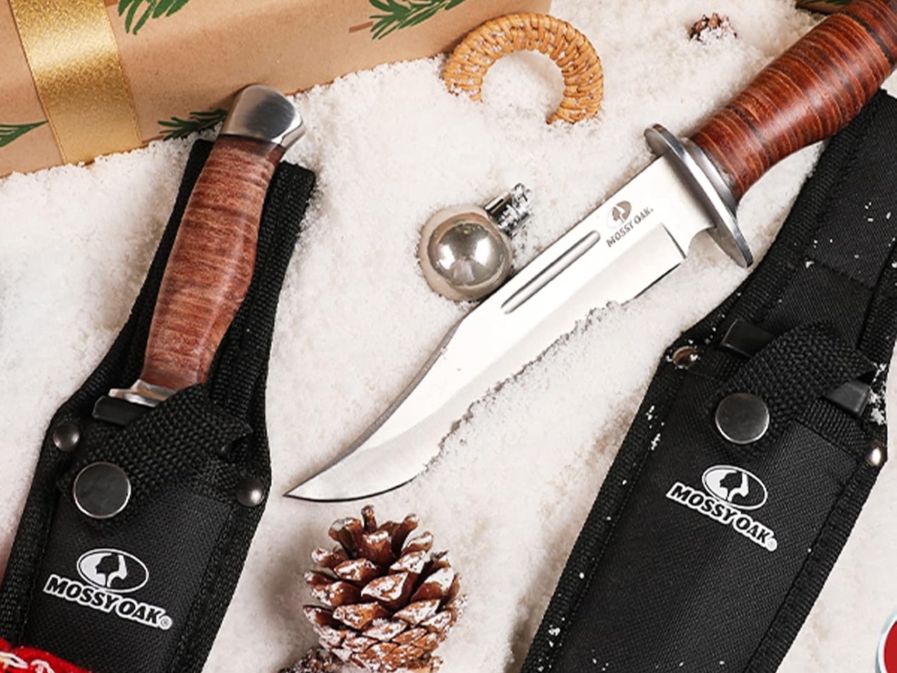 Mossy Oak Bowie Knife G