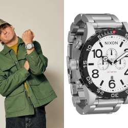 NIXON 51-30 Chrono A1389-300m Water Resistant Men's Analog Fashion Watch 51mm