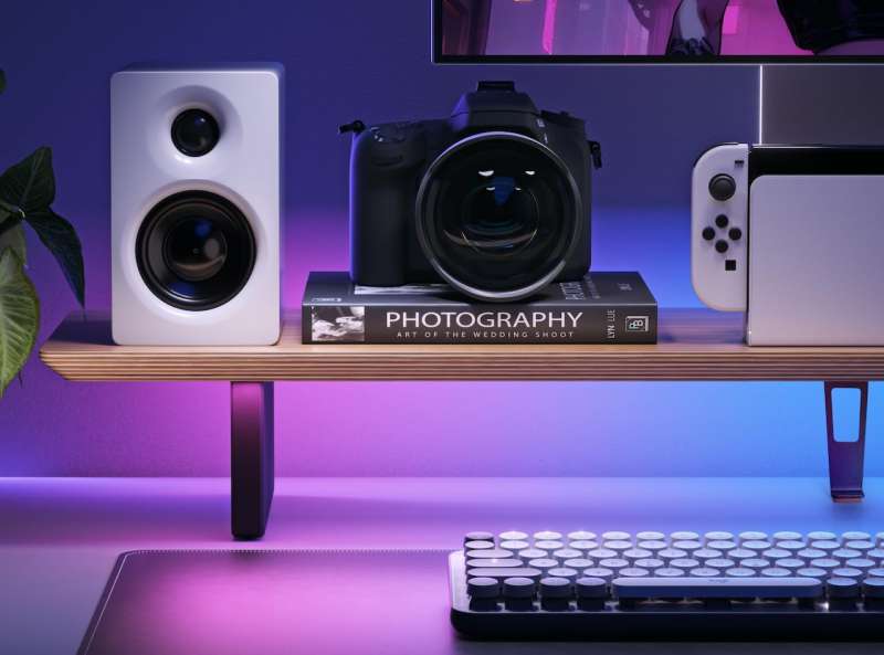 Nanoleaf Smart Monitor Stand Demo