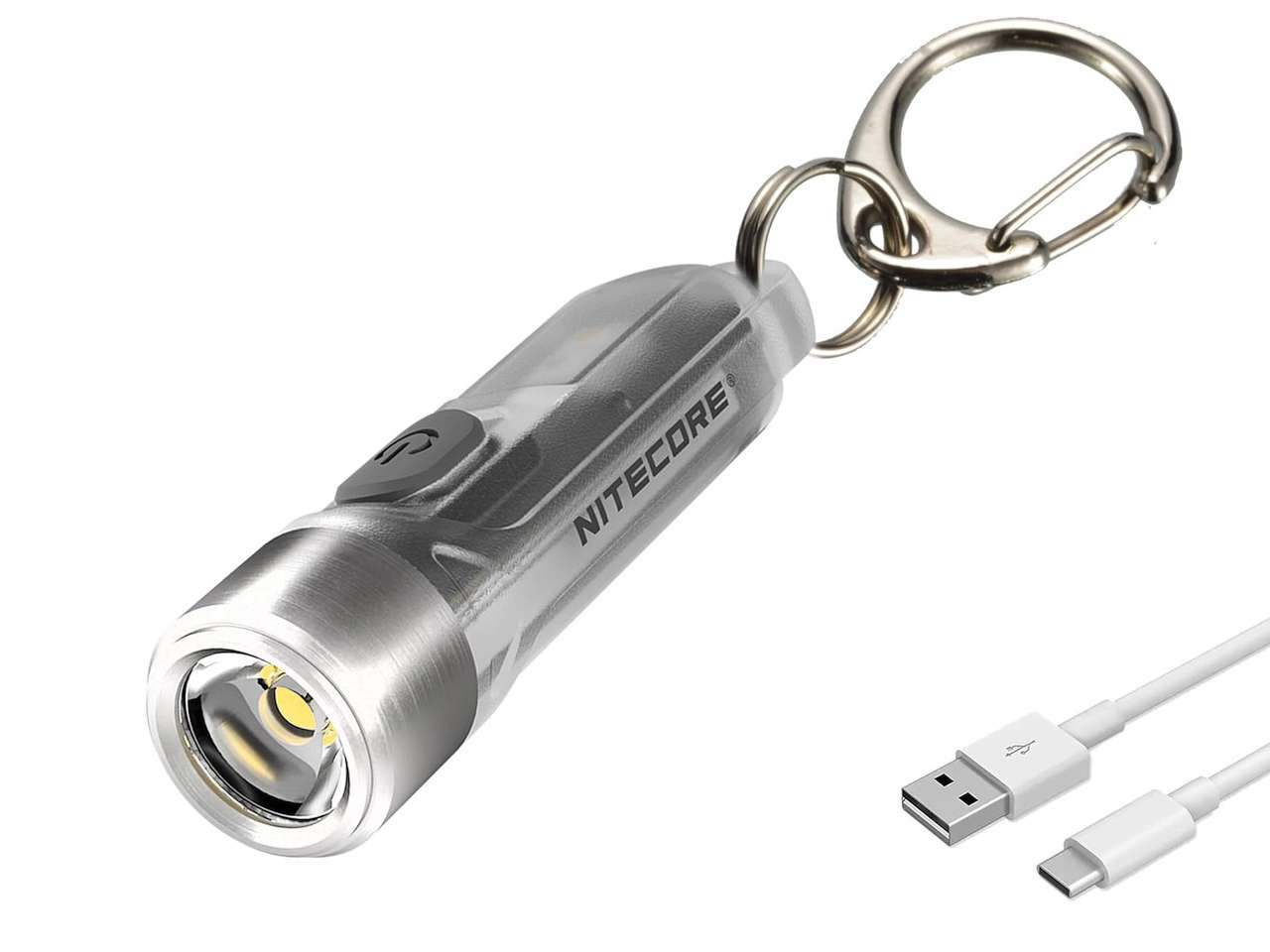 Nitecore Tiki Keychain Flashlight with UV High CRI Lights