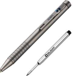 OKNIFE B1 Ti Titanium Pen with 2-in-1 Clip