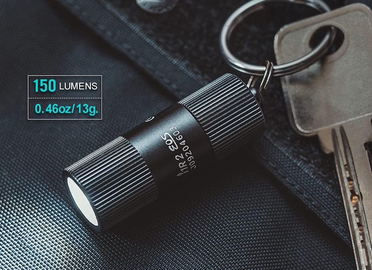 OLIGHT i1R 2 EOS Rechargeable Keychain Flashlight EDC Mini Light