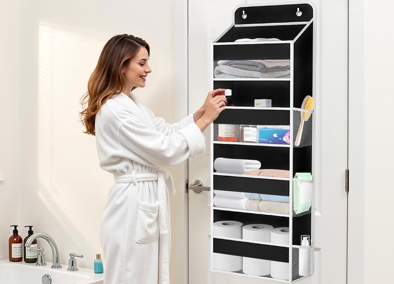 Over The Door Organizer Storage Large Capacity Hanging Bedroom Storage