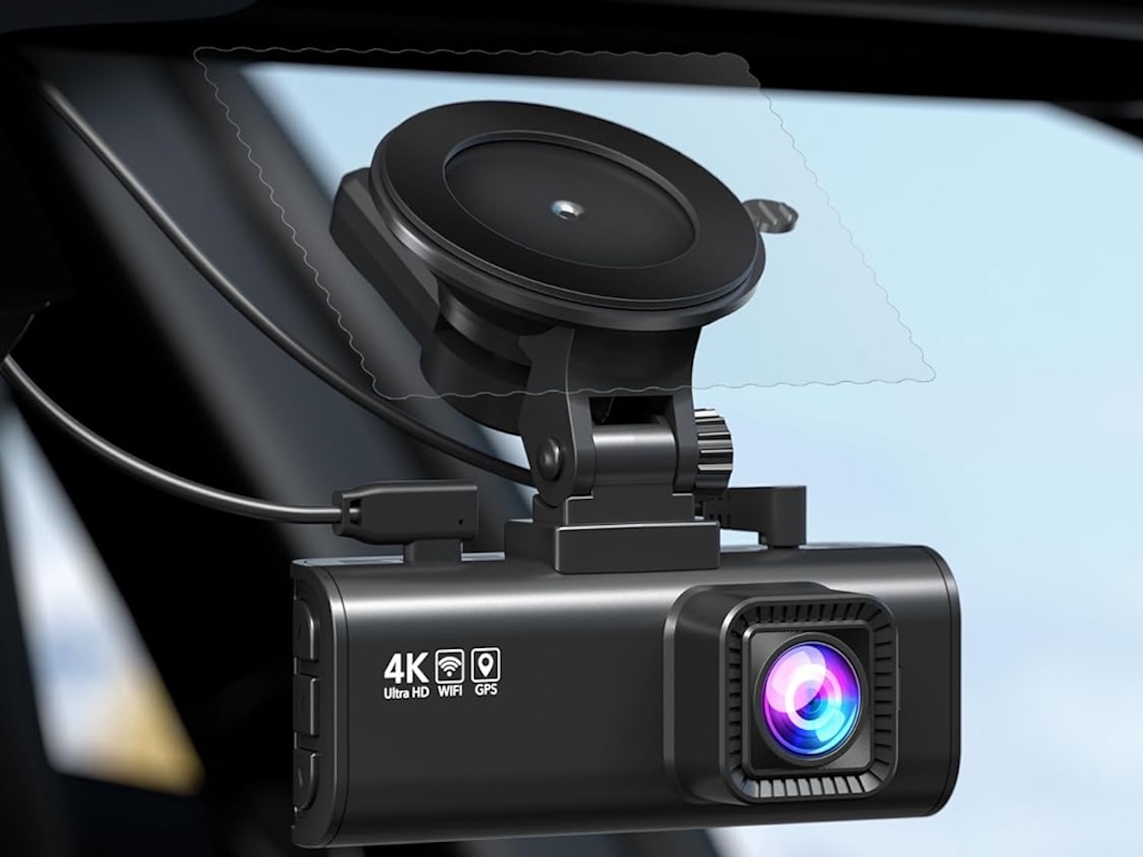 REDTIGER 4K Dash Cam Front Rear