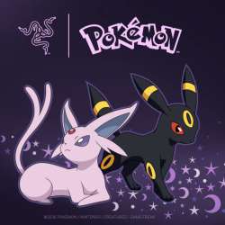 Razer Pokemon Espeon Umbreon Gaming Peripherals