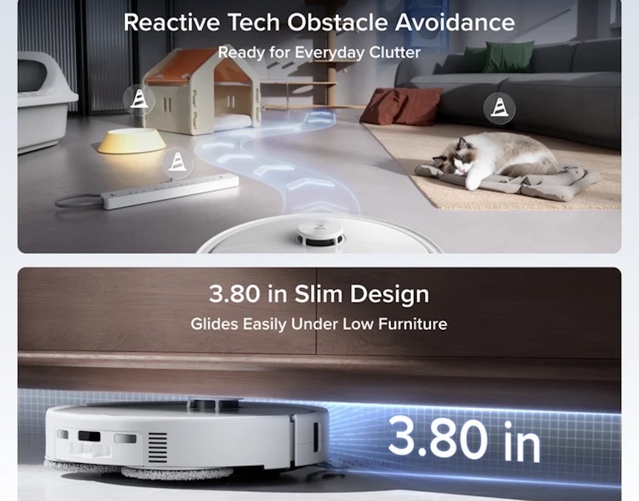 Roborock Qrevo 2 Pro Robot Vacuum with Auto Mop Removal 6