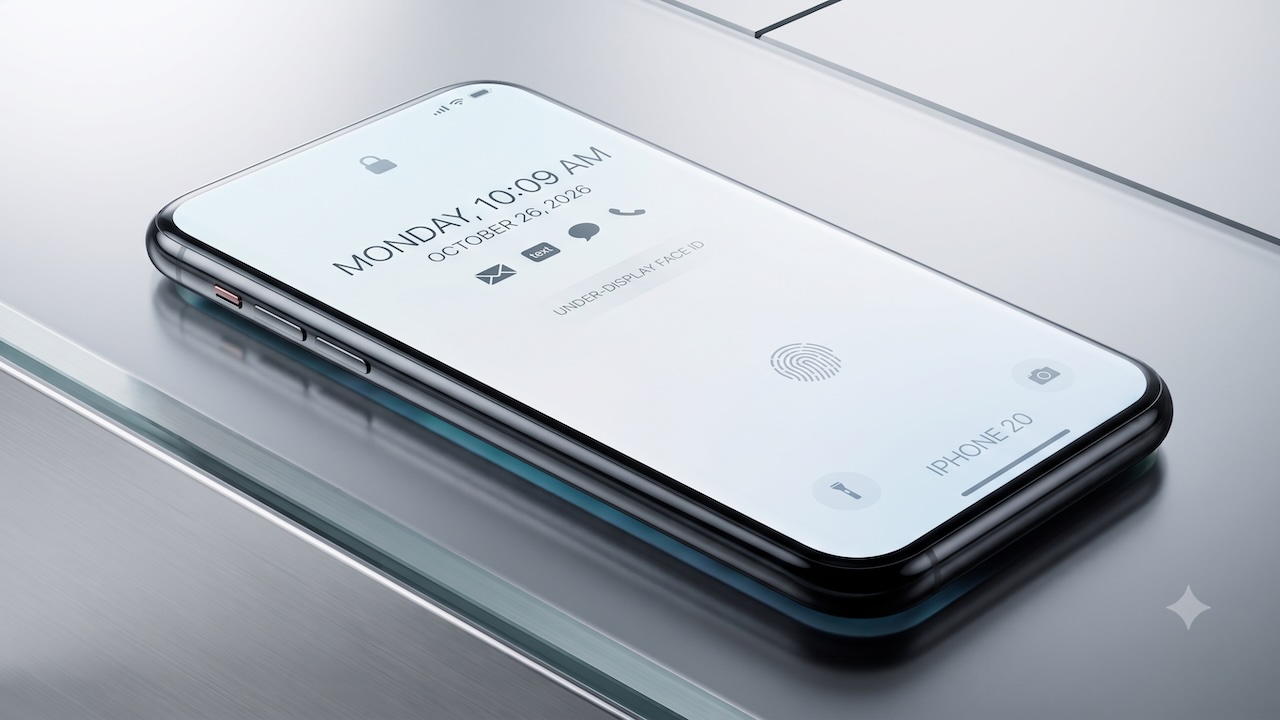 Rumored iPhone 20 by Apple Generated Image