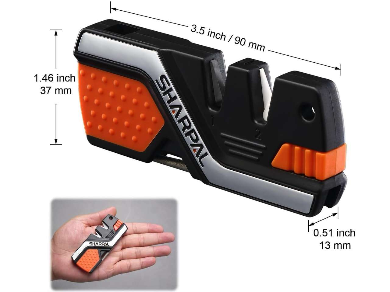 SHARPAL 101N 6-in-1 Pocket Knife Sharpener & Survival Tool 7