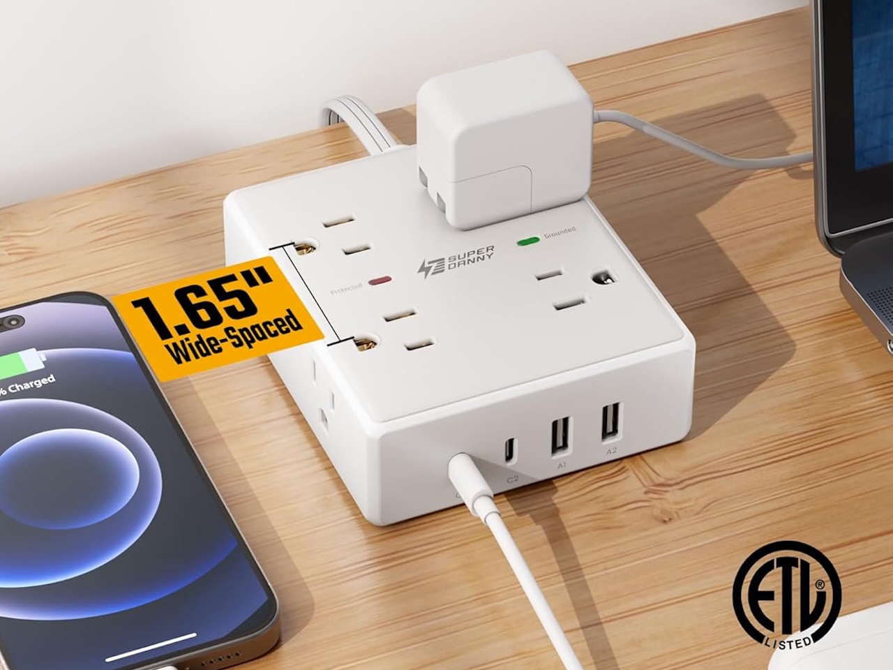 SUPERDANNY Extension Cord