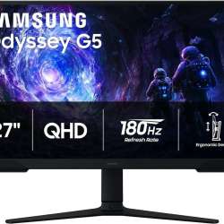 Samsung 27 Odyssey G5 (G51F) Series QHD (1440P) Gaming Monitor A