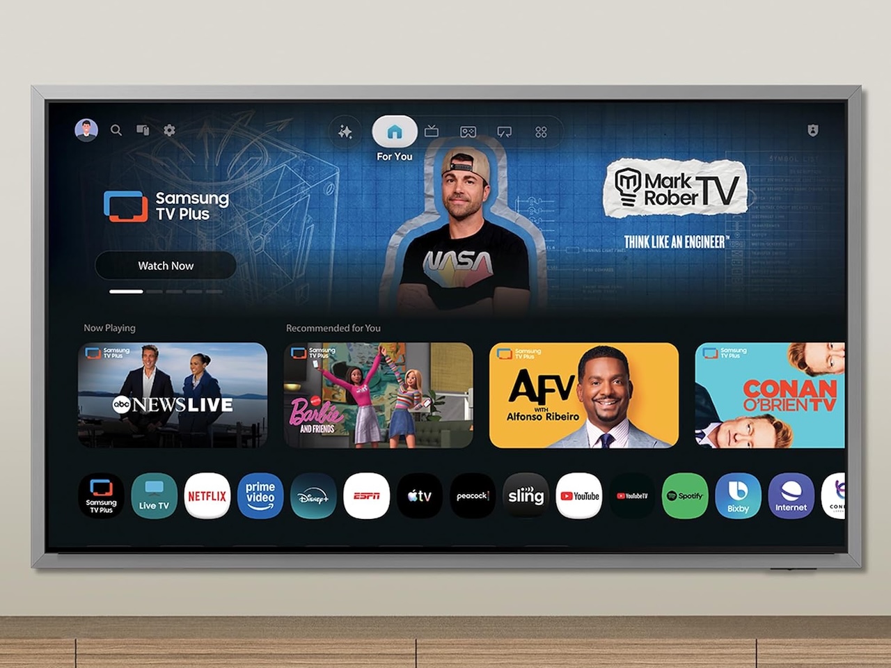 Samsung 43-Inch Class Crystal UHD U8000H Series Samsung Vision AI Smart TV