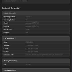 Samsung Galaxy Z Fold8 Geekbench 7 Results