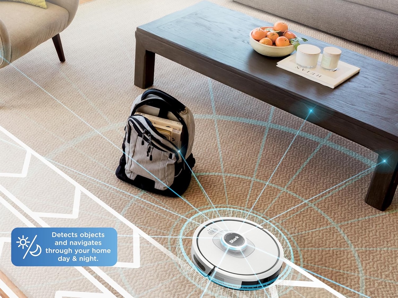Shark Matrix Clean | Robot Vacuum Cleaner with Powerful Suction