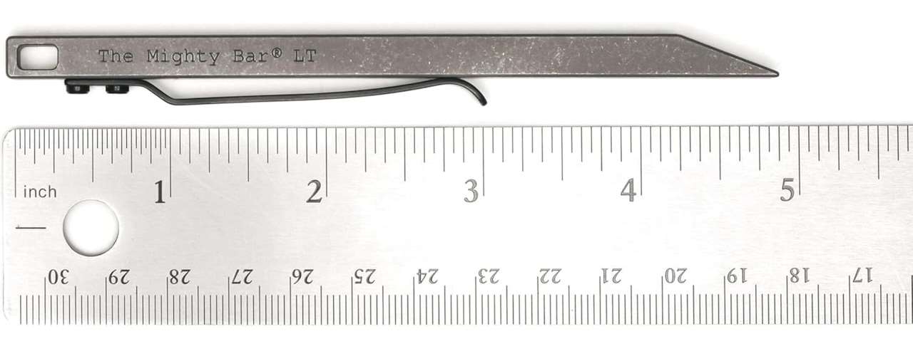 The Mighty Bar LT Long Titanium Edition Pry Bar Tool 2