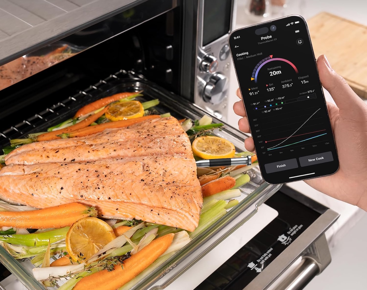 ThermoMaven Smart Bluetooth Wireless Meat Thermometer 3