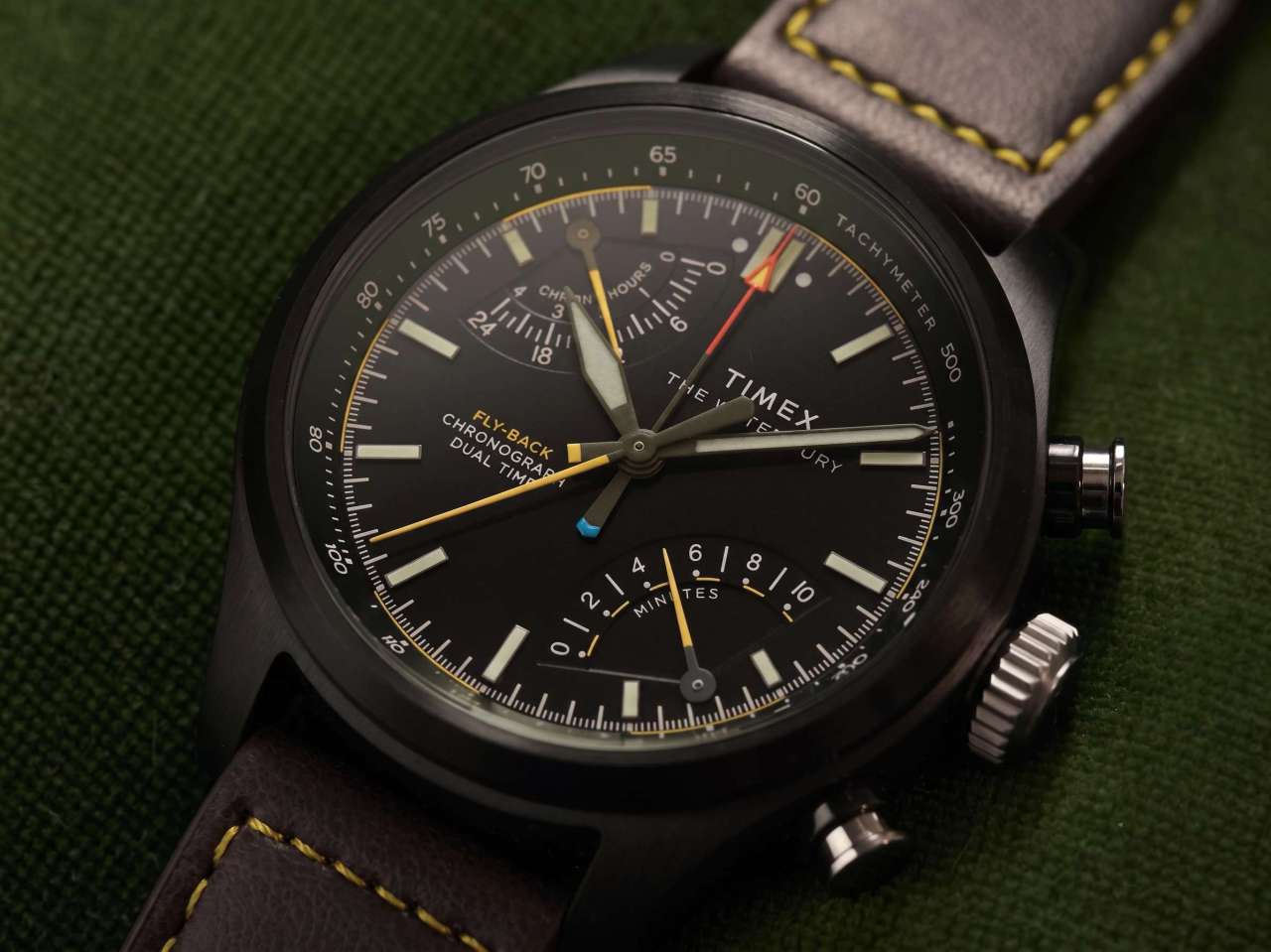Timex Waterbury Ace Fly-Back Chronograph Cover