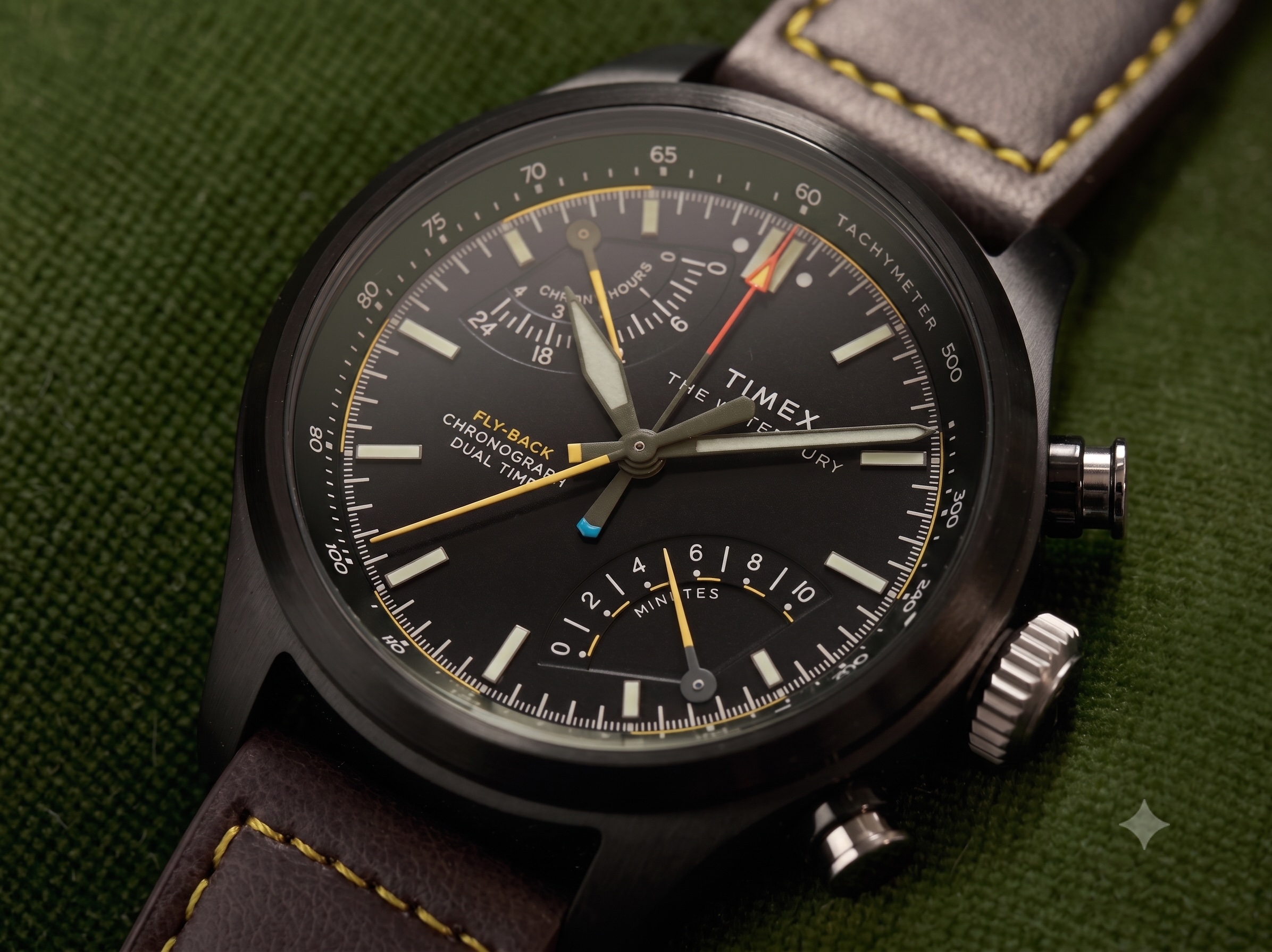 Timex Waterbury Ace Fly-Back Chronograph Cover