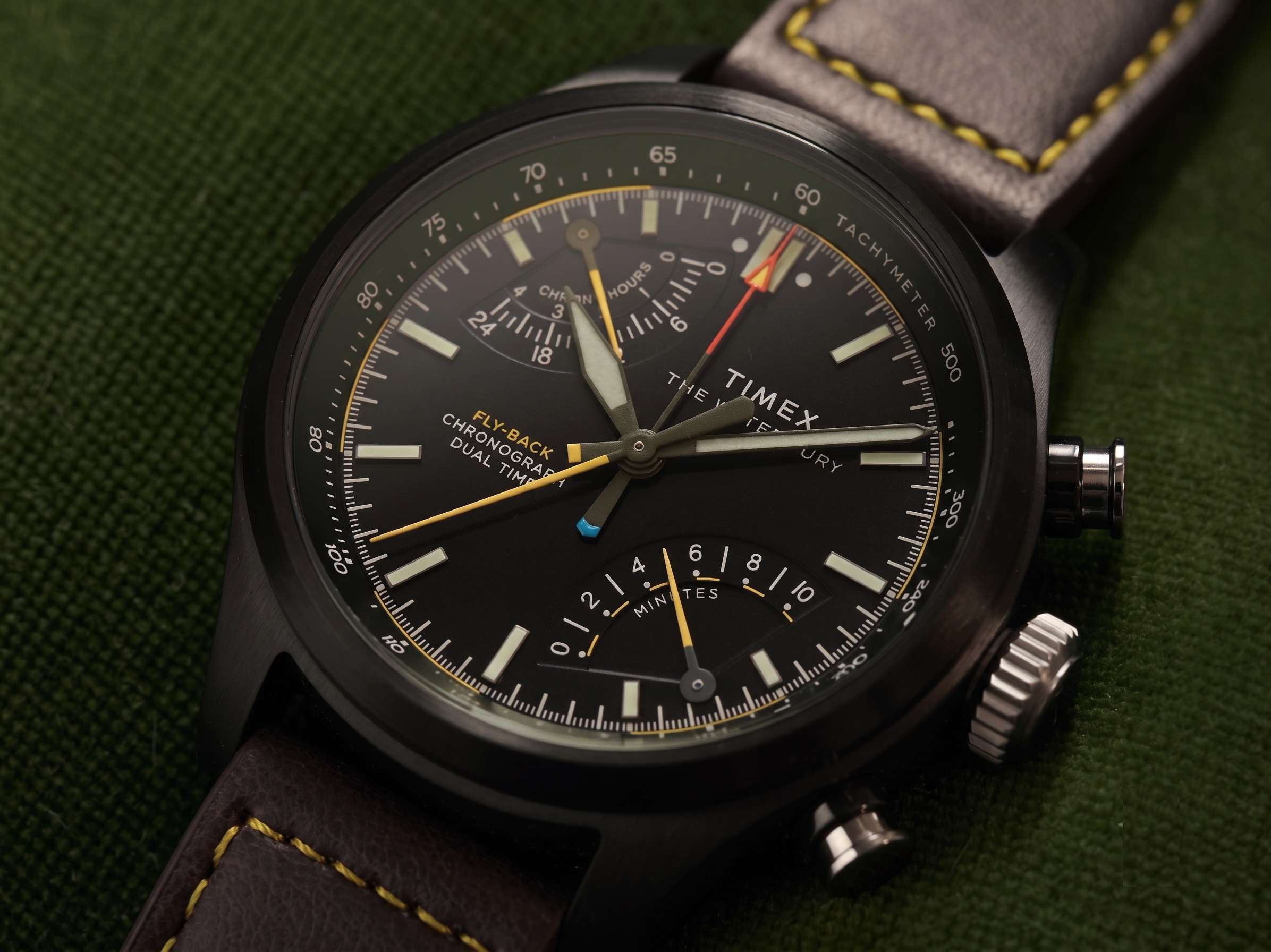 Timex Waterbury Ace Fly-Back Chronograph Cover