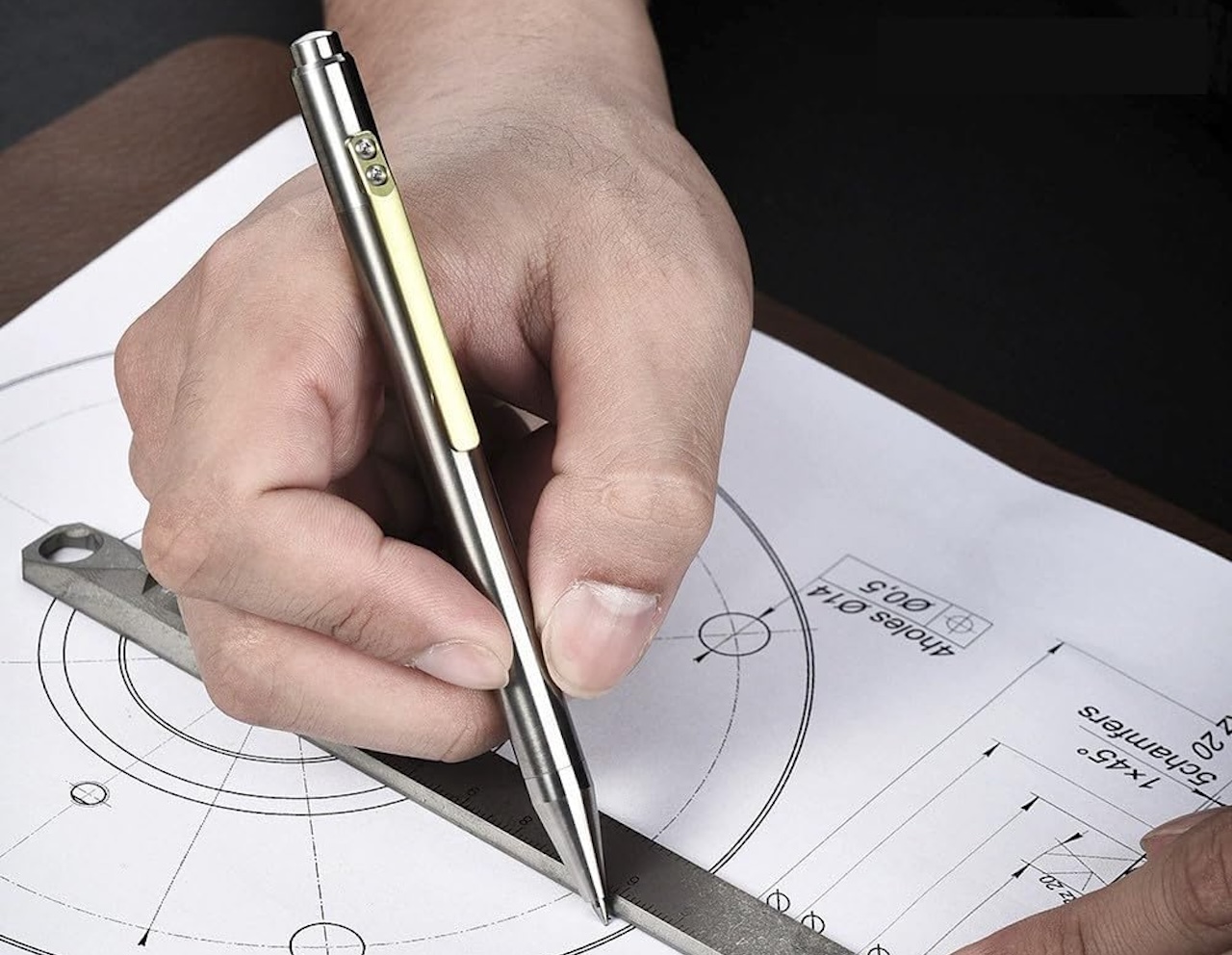 Titanium Tactical Pen EDC Pen Luxury Pens Multi-tool
