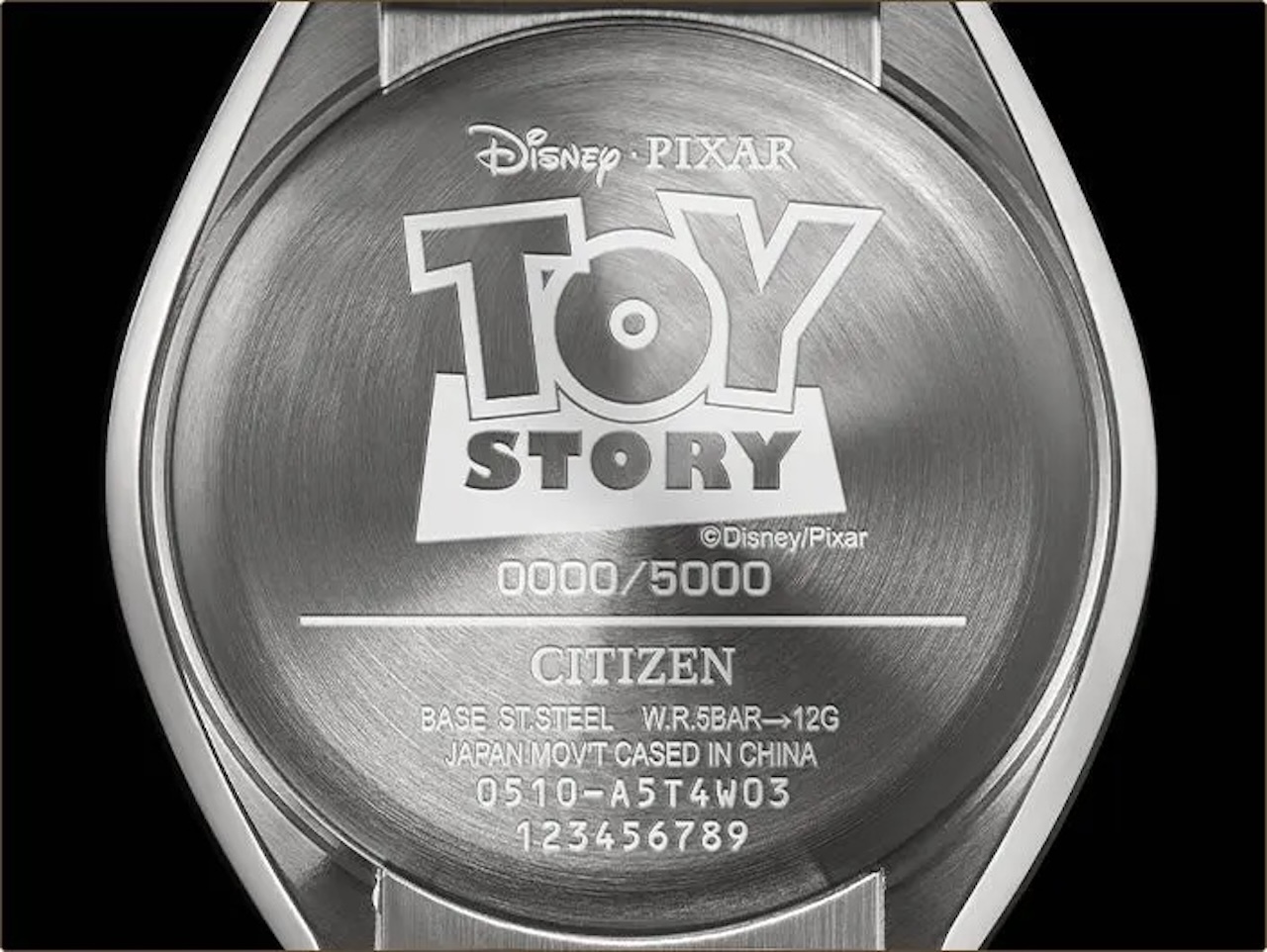 Toy Story x Citizen Woody Model Tsuno Chrono Limited Edition Wristwatch E
