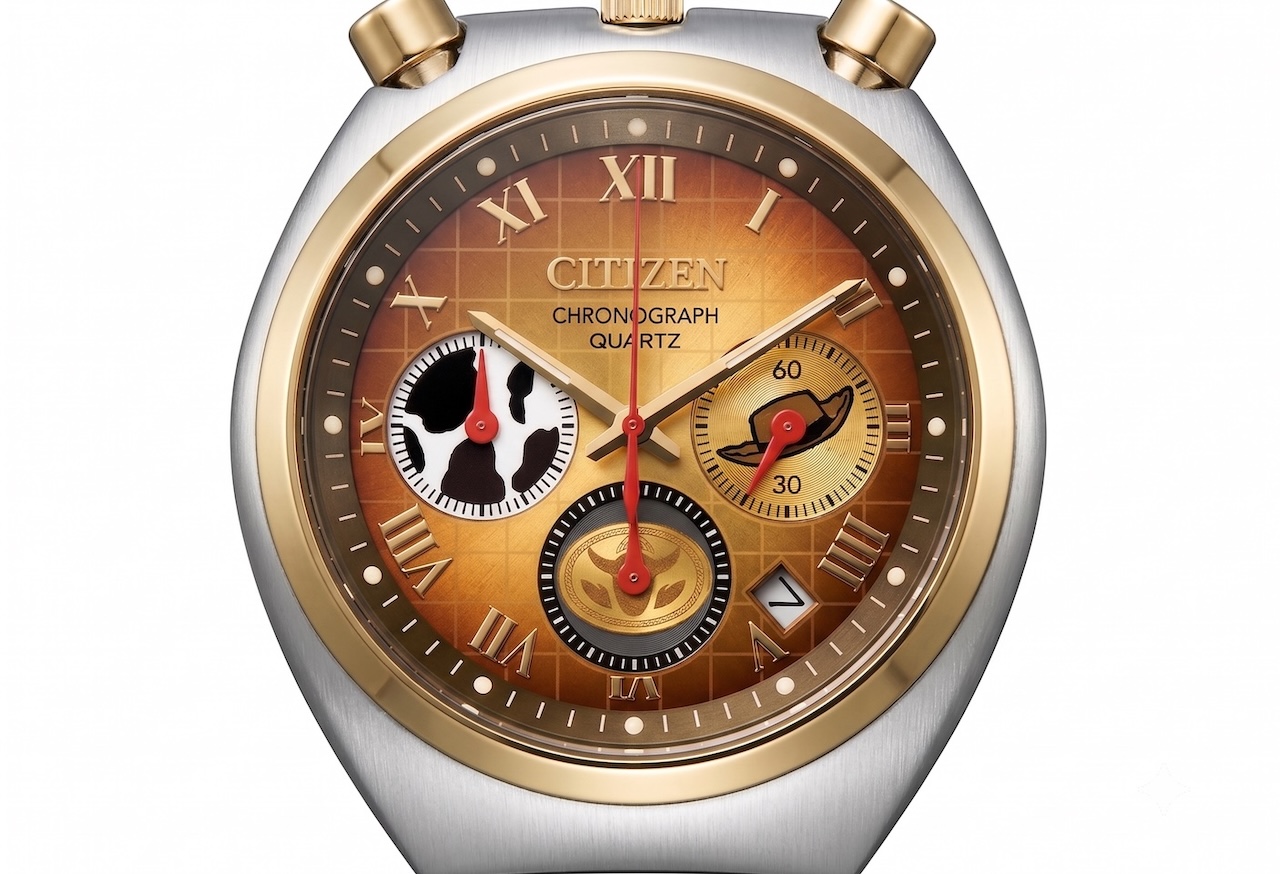Toy Story x Citizen Woody Model Tsuno Chrono Limited Edition Wristwatch HIgh Res