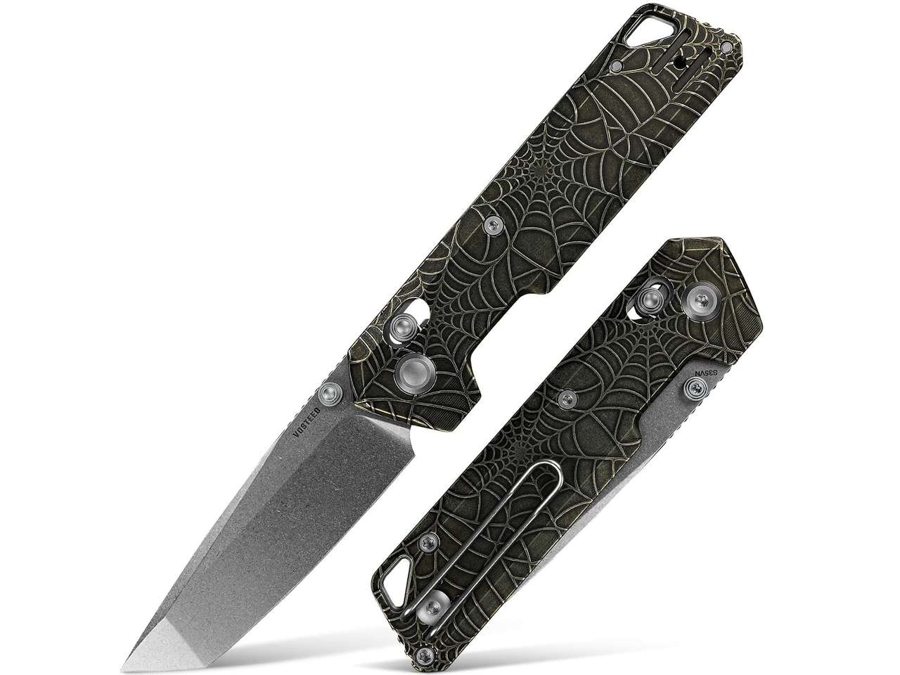 Vosteed Gave Its Thinnest Knife Better Steel and a Spider-Web Handle Hands On