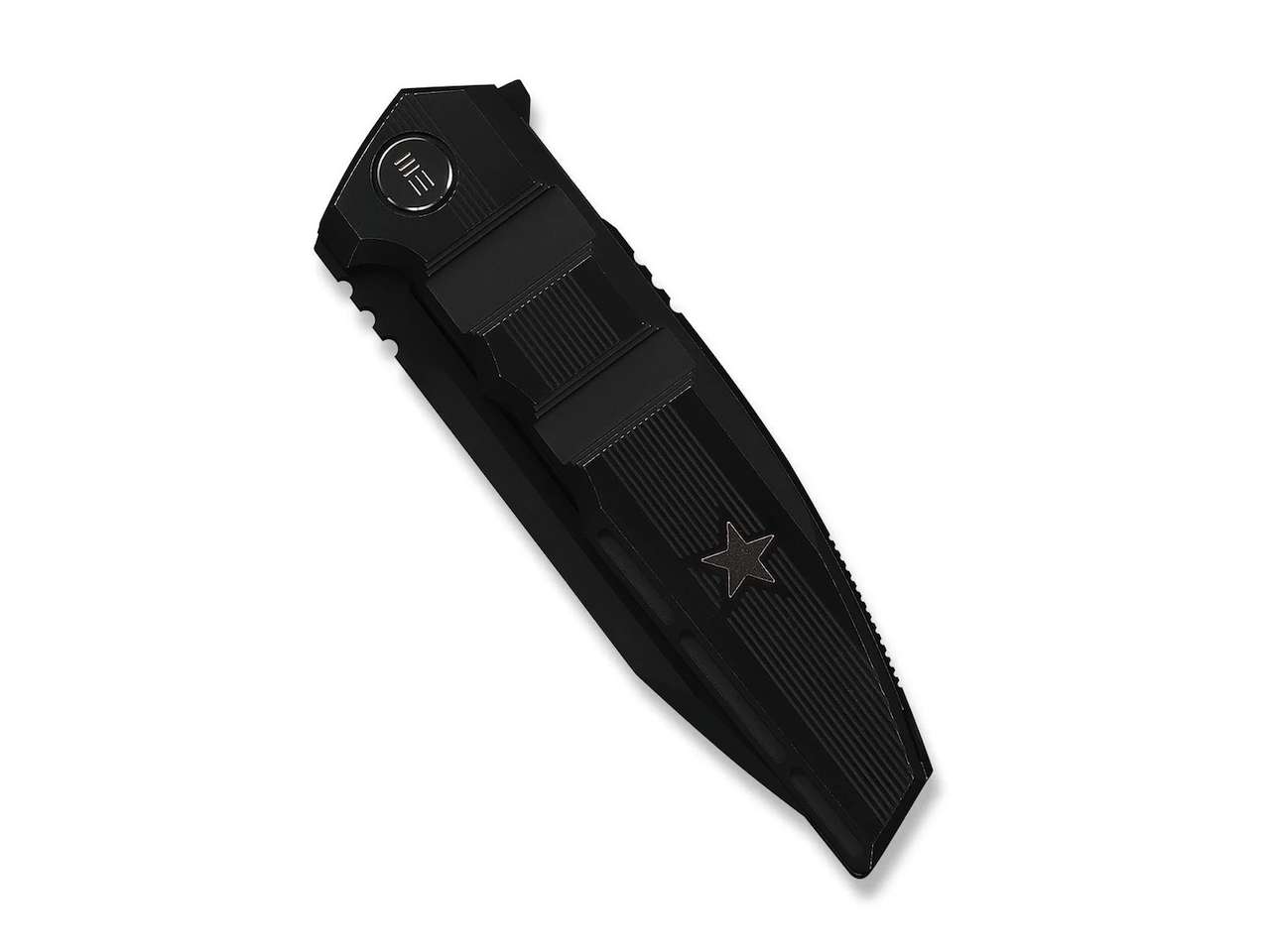 WEKNIFE Breach Flipper Knife Black Titanium Handle