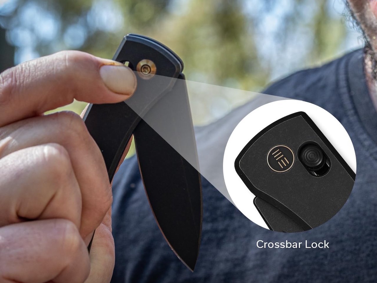 WeKnife Nightblade Pocket Knife for EDC