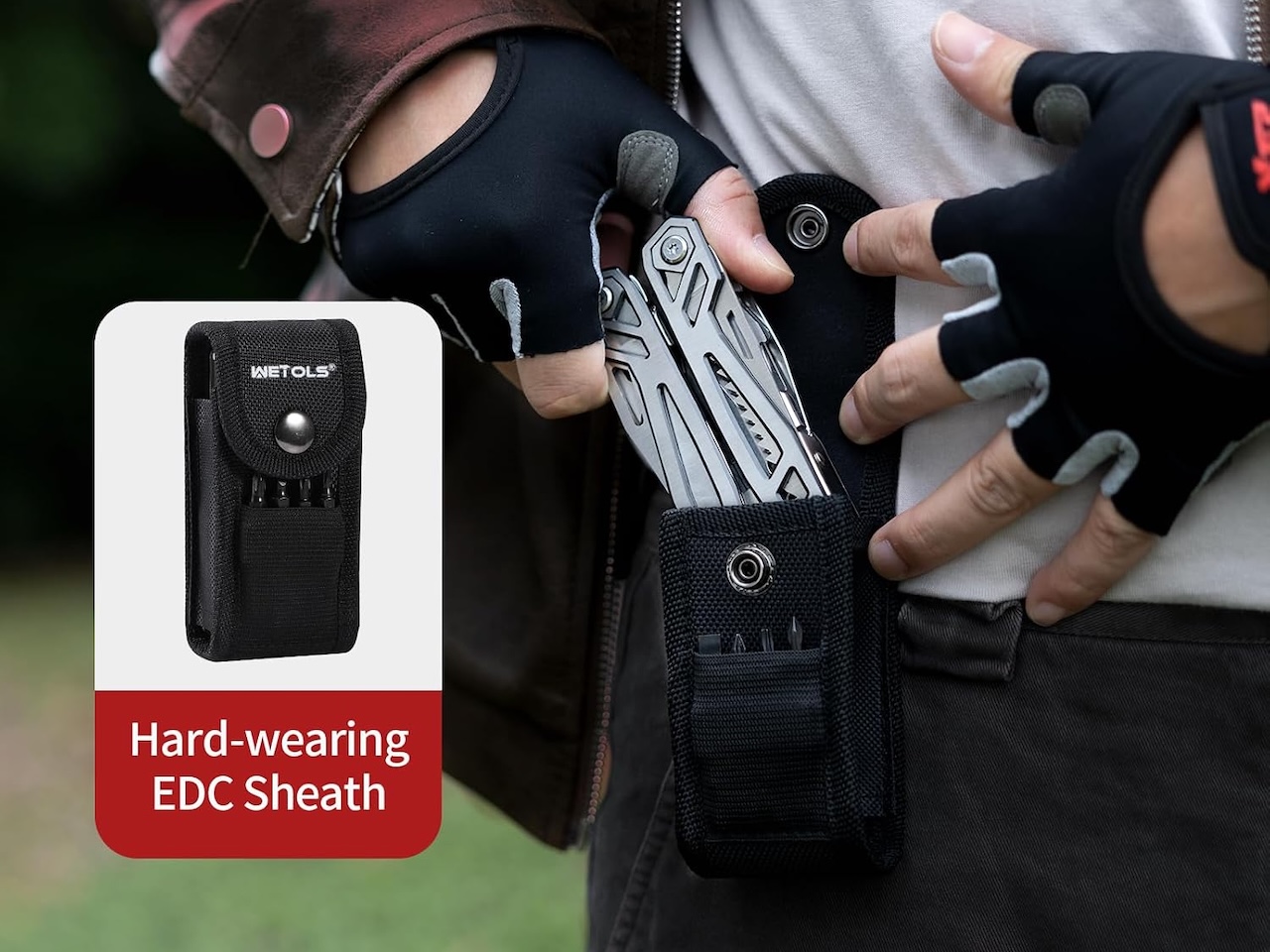 Wetols Multitool with Pocket Knife