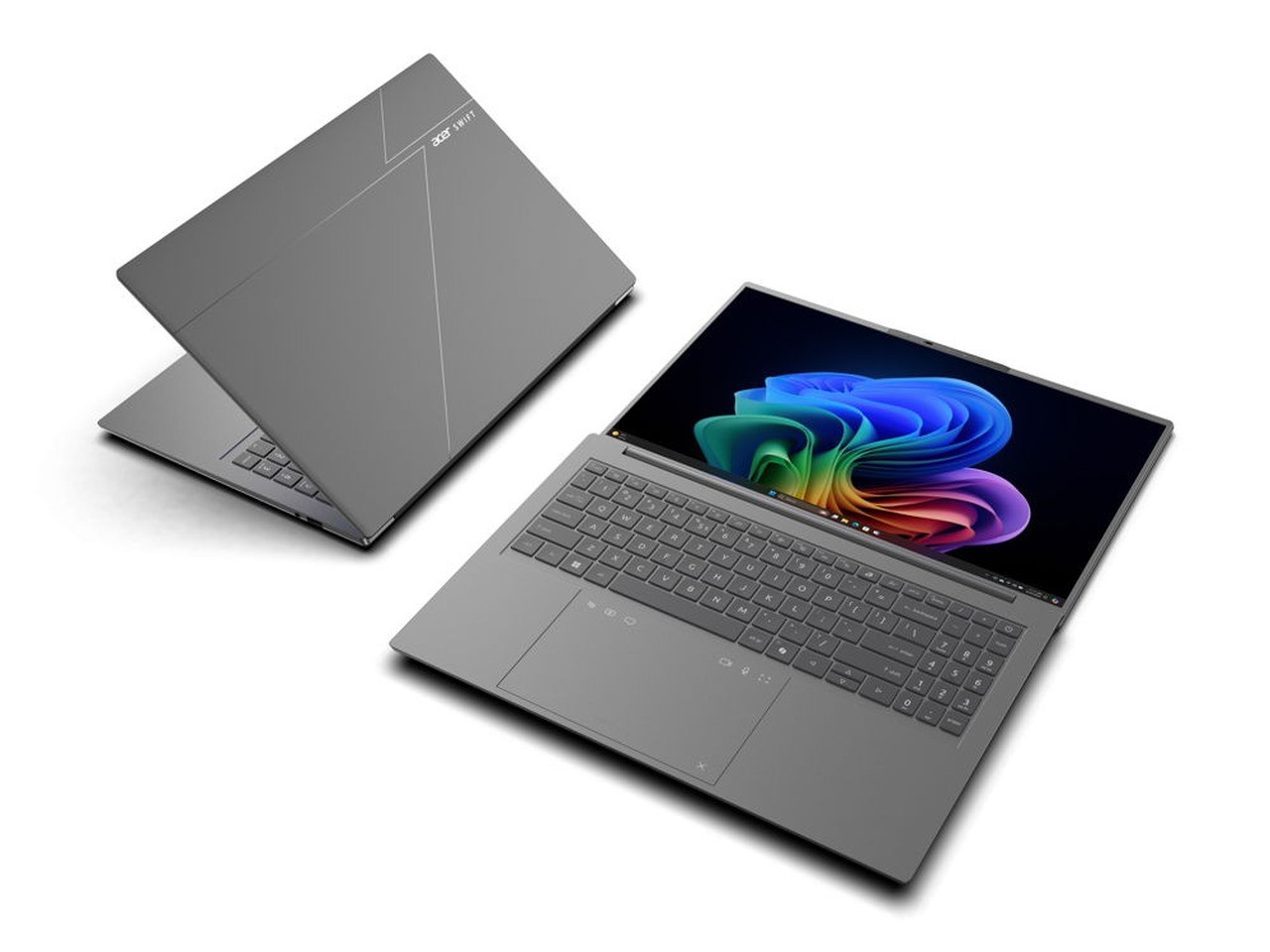 Acer Swift Go 16 AI product view, official Acer press image